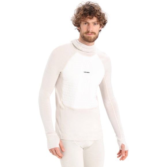 New Men’s Icebreaker Zoneknit Insulated Long Sleeve Hoodie Merino Wool